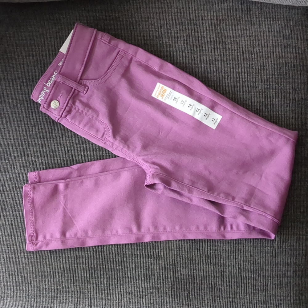 Girl leggings purple